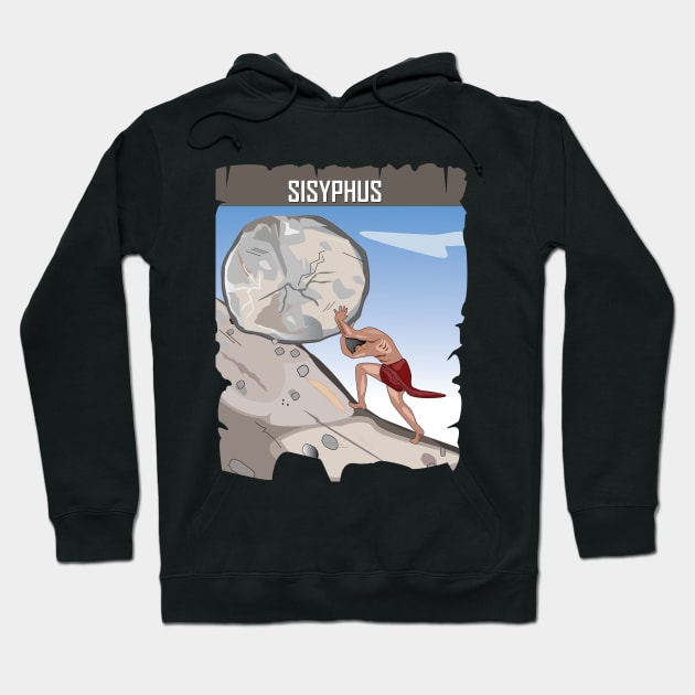 Sisyphus Hoodie by dobriarto